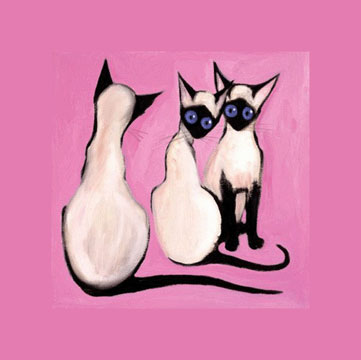 The Cat - pink - Click Image to Close